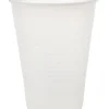 Medline Disposable Cold Plastic Drinking Cups, 9 Oz, Transparent, 100 Cups Per Pack, Case Of 25 Packs