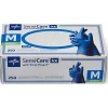 Medline SensiCare Ice Blue Nitrile Exam Gloves - 9.50" Glove - Medium Size - Dark Blue - Comfortable, Chemical Resistant, Latex, 250/PK