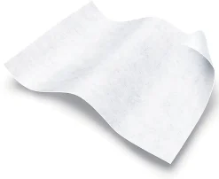 Medline Ultra-Soft Dry Wipes, 10 x 13", White, 50 Wipes Per Bag, Case Of 10 Bags