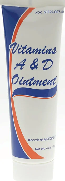 Medline Vitamin A & D Ointment, 4 Oz, Case Of 12