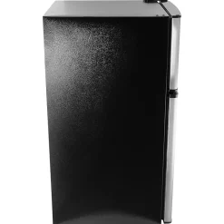 MegaChef 3.2 Cu. Ft. 2-Door Refrigerator/Freezer, Silver