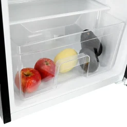 MegaChef 3.2 Cu. Ft. 2-Door Refrigerator/Freezer, Silver