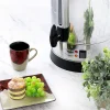 MegaChef 100-Cup Stainless Steel Urn-Style Coffee Maker, Silver