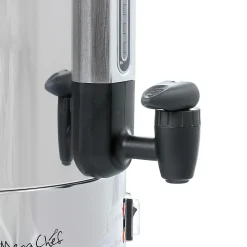 MegaChef 100-Cup Stainless Steel Urn-Style Coffee Maker, Silver