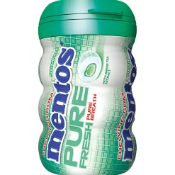 Mentos® Pure Fresh Spearmint Gum Bottles, 3.53 Oz, Pack Of 4