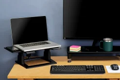 3M™ Ergonomic Notebook Computer Stand, Black