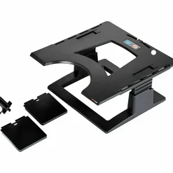 3M™ Ergonomic Notebook Computer Stand, Black