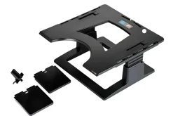 3M™ Ergonomic Notebook Computer Stand, Black