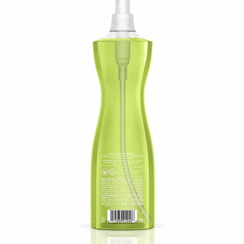 Method™ Dishwashing Soap Pump Bottle, Lime & Sea Salt Scent, 18 Oz Bottle