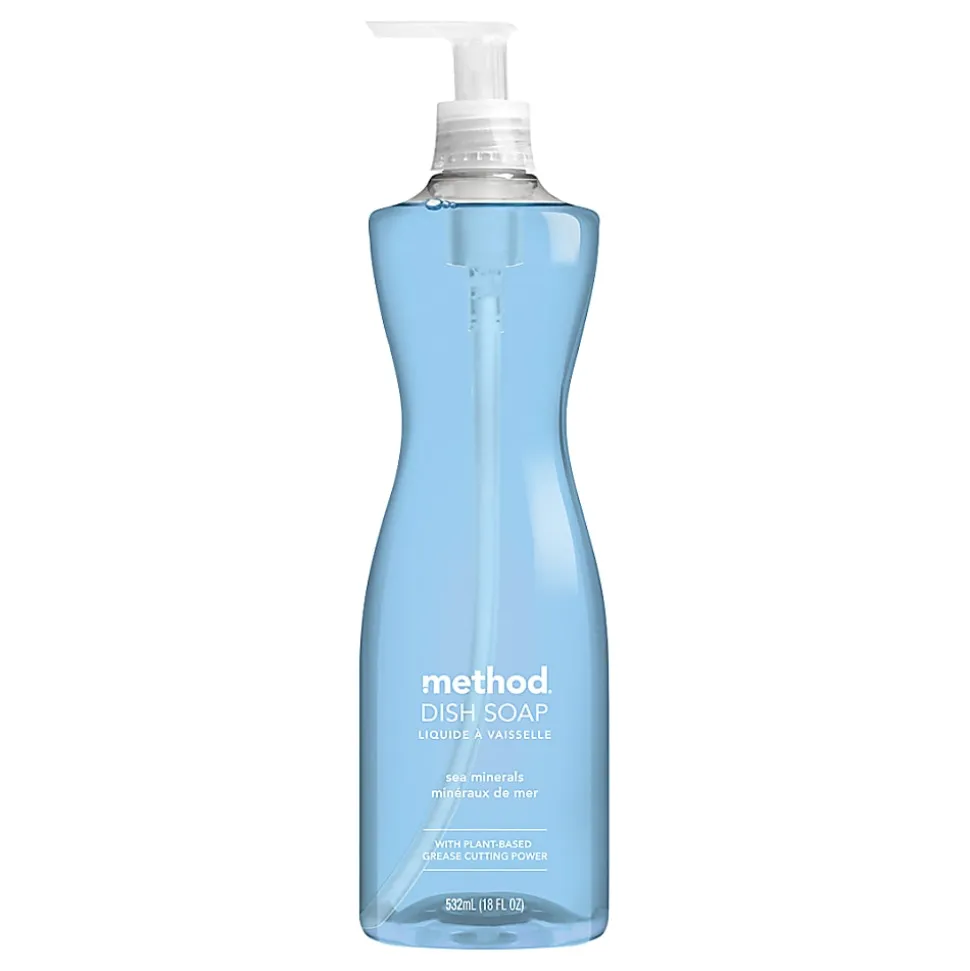Method™ Dishwashing Soap, Sea Minerals Scent, 18 Oz Bottle