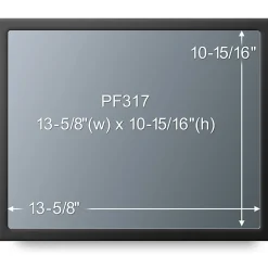 3M Framed Privacy Filter Screen for Monitors, 17