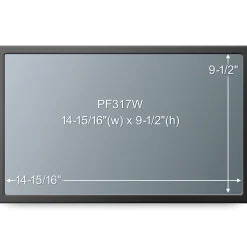 3M™ Framed Privacy Filter Screen for Monitors, 17.0