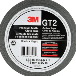 3M Gaffers Cloth Tape - 54.60 yd Length x 1.90