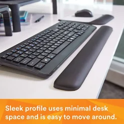 3M™ Gel Wrist Rest for Keyboards, Soothing Gel Technology For Comfort And Support, 19