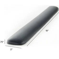 3M™ Gel Wrist Rest for Keyboards, Soothing Gel Technology For Comfort And Support, 19