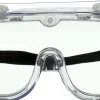 3M Goggle Chemical Splash, 1 Pack of Safety Goggles, Black Strap, Clear Lens