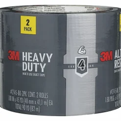 3M™ Heavy Duty Duct Tape 2145-2PK, 1.88in x 45yd, 2 Rolls/Pack