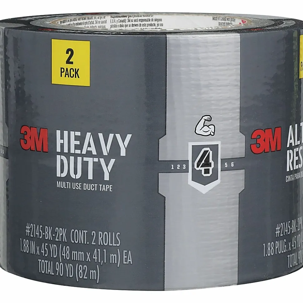3M™ Heavy Duty Duct Tape 2145-2PK, 1.88in x 45yd, 2 Rolls/Pack