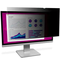 3Mâ„¢ High Clarity Privacy Filter Screen for 24" Widescreen Monitors, 16:10 Aspect Ratio, Reduces Blue Light