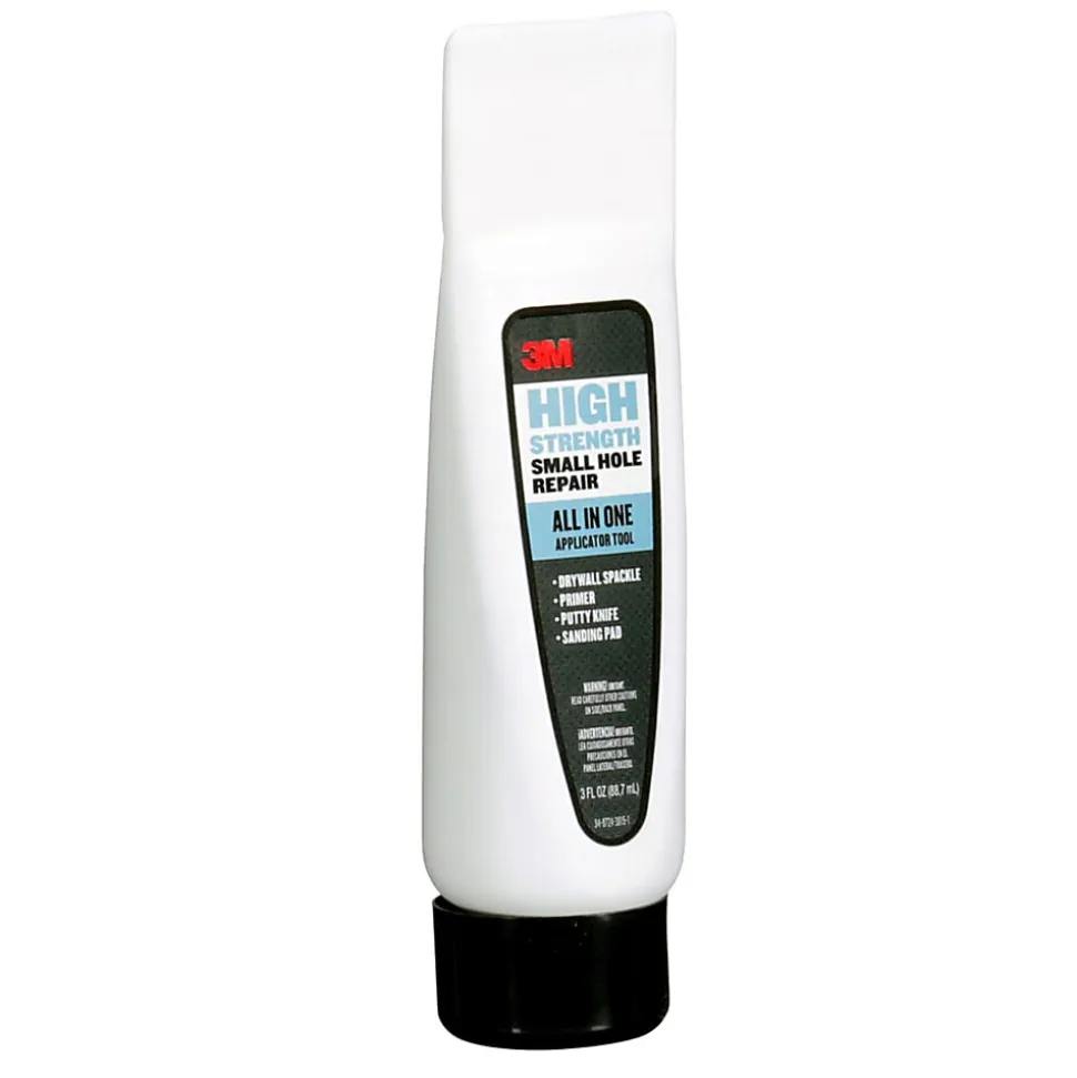 3M™ High Strength Small Hole Repair, 1 Pack, All in One Applicator Tool, Quick and Easy Repair for Nicks and Nail Holes
