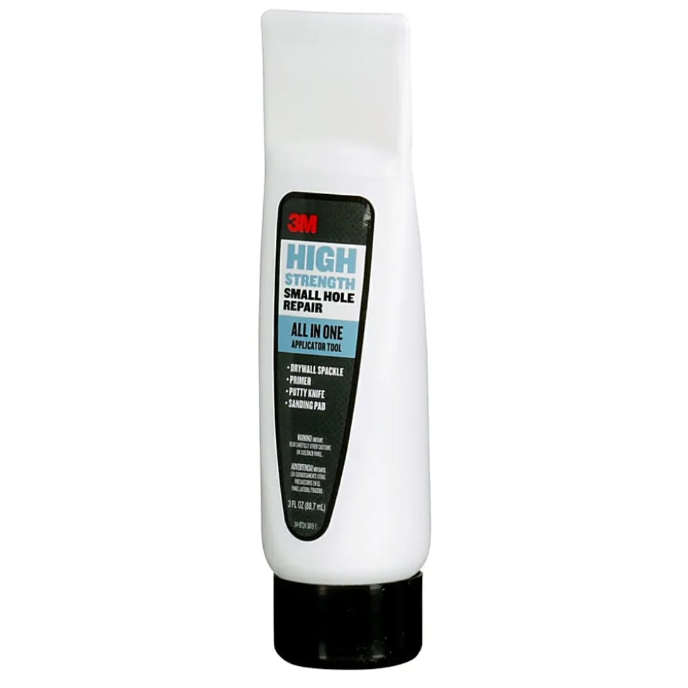 3M™ High Strength Small Hole Repair, 1 Pack, All in One Applicator Tool, Quick and Easy Repair for Nicks and Nail Holes
