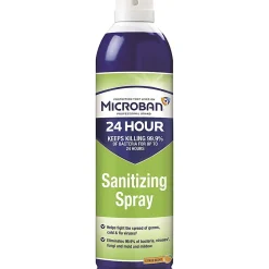 Microban® 24 Professional Sanitizing and Disinfecting Spray, 15 oz