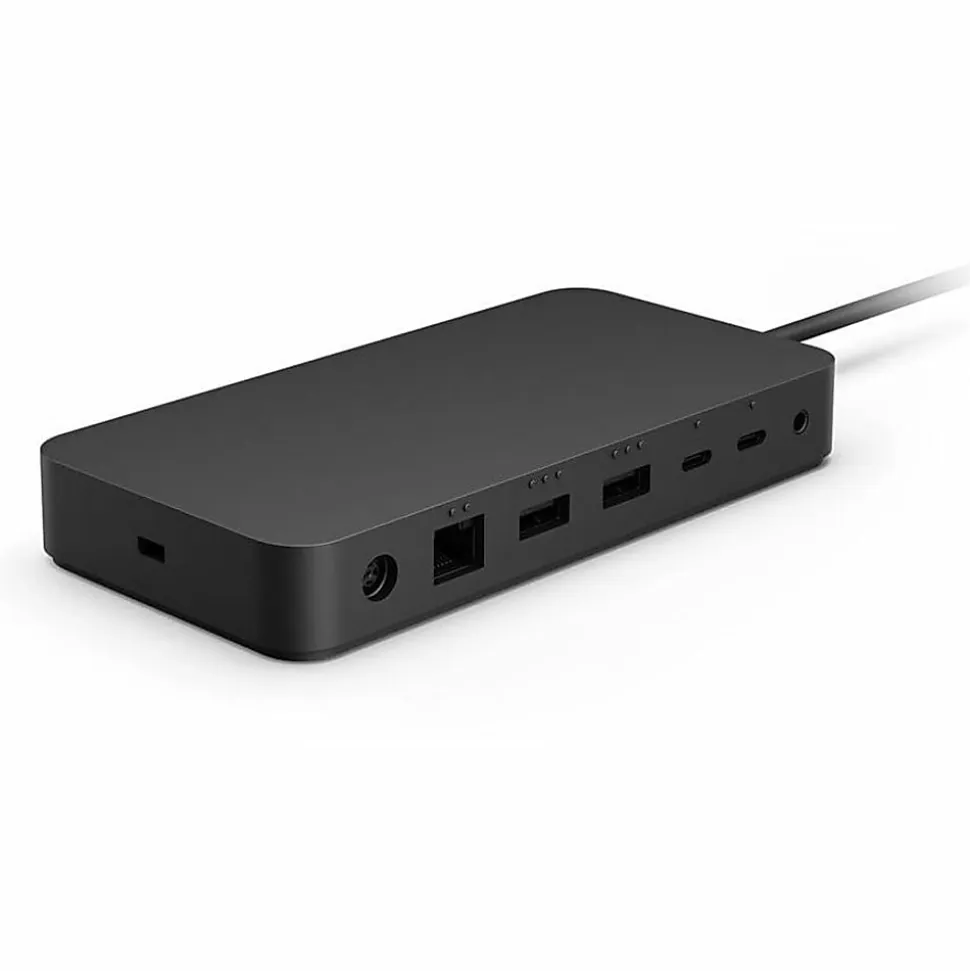 Microsoft Docking Station For Notebook/Monitor, Black