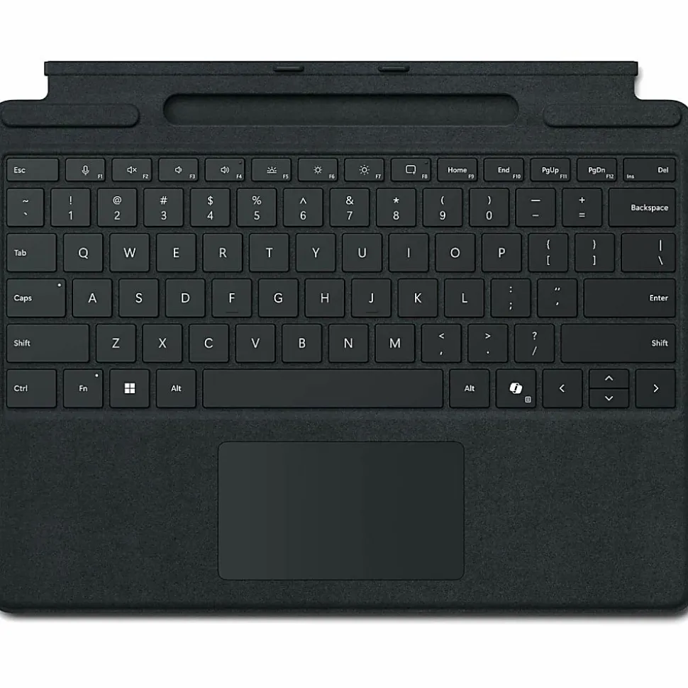 Microsoft Keyboard/Cover Case Microsoft Surface Pro Tablet, Black, 8XB00139