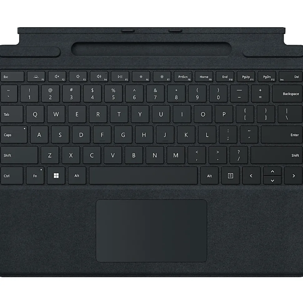 Microsoft Signature Keyboard/Cover Case for 13" Microsoft Surface Pro 8, Surface Pro X Tablet, Stylus - 8XA00001