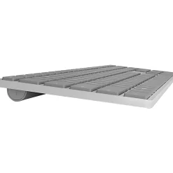 Microsoft Surface Keyboard - Wireless Connectivity - Bluetooth - QWERTY Layout - Smartphone - Mac, Android, Windows, iOS - Silver