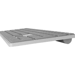 Microsoft Surface Keyboard - Wireless Connectivity - Bluetooth - QWERTY Layout - Smartphone - Mac, Android, Windows, iOS - Silver