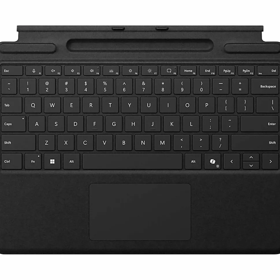 Microsoft Surface Pro Keyboard With Pen Storage, Black Large, 8XA00191