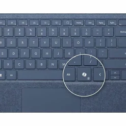 Microsoft Surface Pro Keyboard, Keyboard, With Touchpad, Surface Slim Pen 2 Storage & Charging Tray