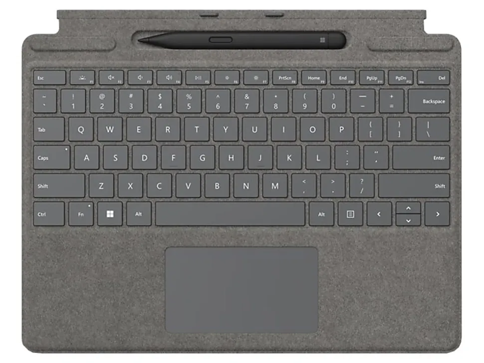 Microsoft Surface Pro Signature Keyboard - Keyboard - with touchpad, accelerometer, Surface Slim Pen 2 storage and charging tray - 8X600061