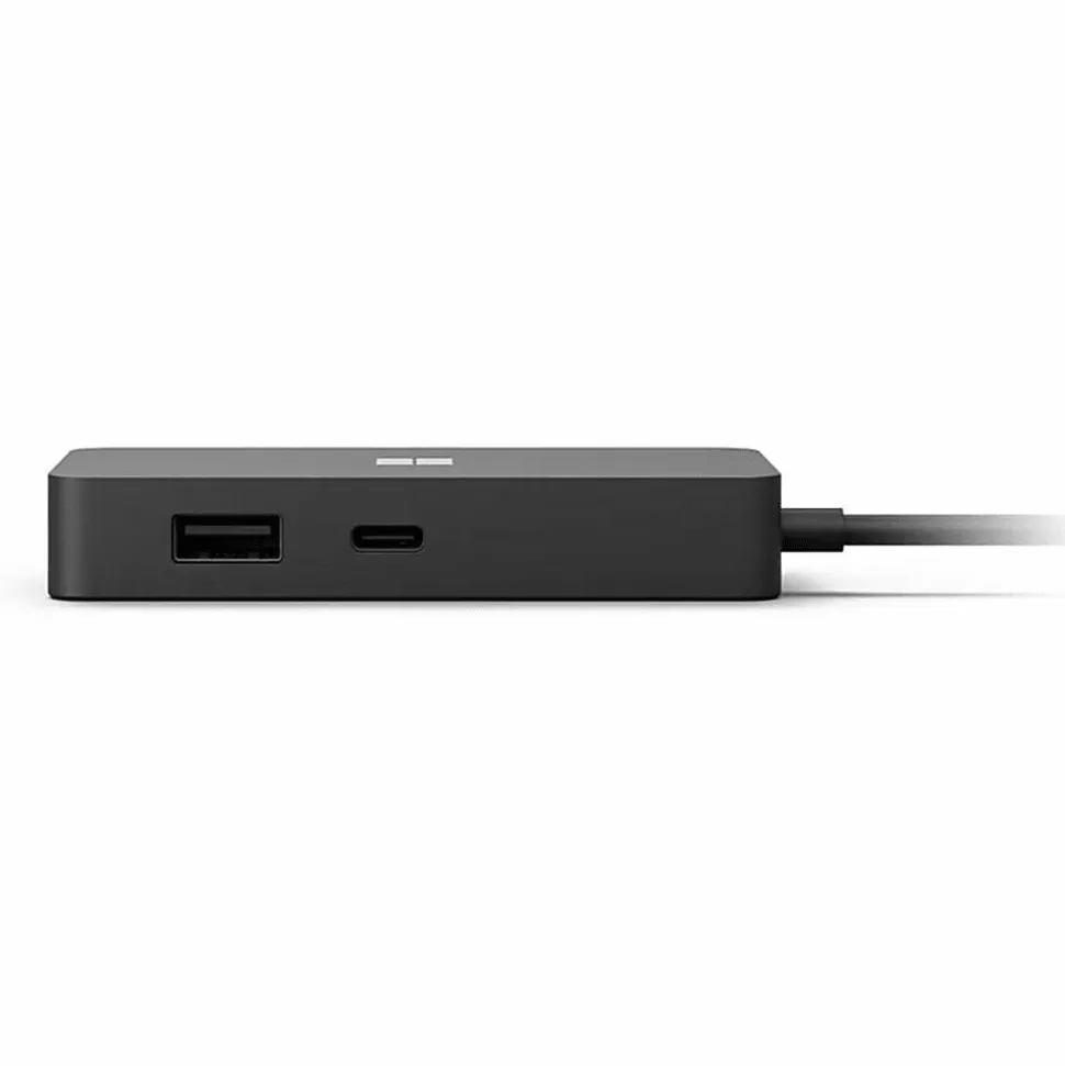 Microsoft USB-C Travel Hub - for Notebook/Desktop PC - Charging Capability - USB Type C - 4K - 3840x 2160 - 16100001