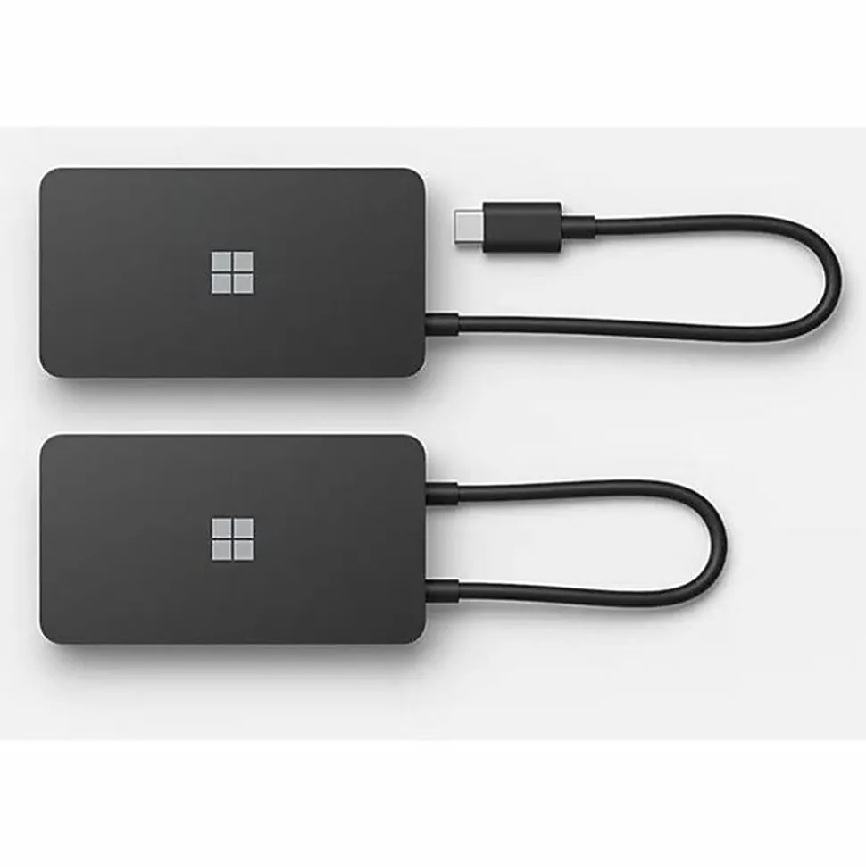 Microsoft USB-C Travel Hub - for Notebook/Desktop PC - Charging Capability - USB Type C - 4K - 3840x 2160 - 16100001