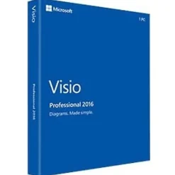 Microsoft Visio Professional 2016 - Box pack - 1 PC - medialess - Win - English
