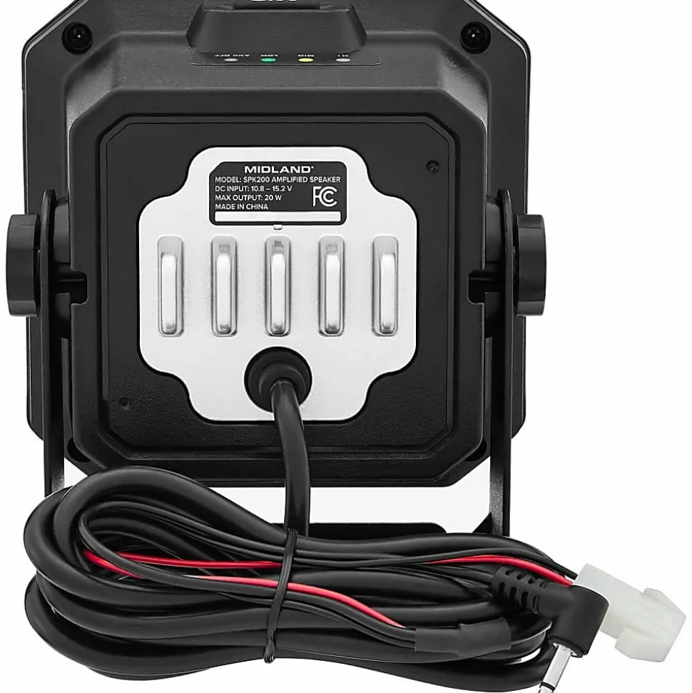 Midland SPK200 Speaker System - 20 W RMS