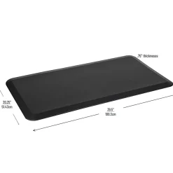 Mind Reader Anti-Fatigue Standing Desk Mat, 3/4
