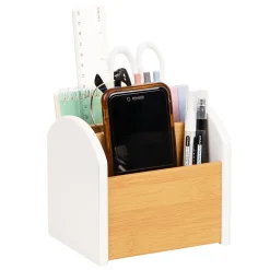 Mind Reader 3-Compartment Desktop Organizer, 5