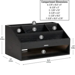 Mind Reader Desk Organizer, 8-1/2