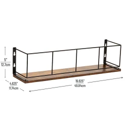 Mind Reader Desktop Shelf, 4-3/4
