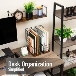 Mind Reader Desktop Shelf, 4-3/4