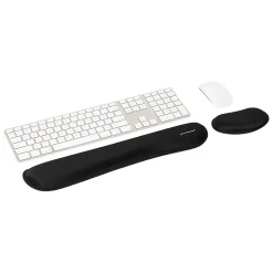 Mind Reader Ergonomic Keyboard and Mouse Wrist Rest Sets, 3/4
