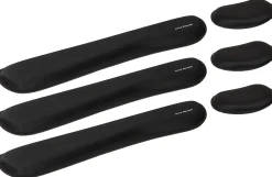 Mind Reader Ergonomic Keyboard and Mouse Wrist Rest Sets Gaming Accessory, 3/4