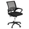 Mind Reader Ergonomic Mesh Mid-Back Swivel Executive Office Chair, Black