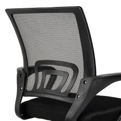 Mind Reader Ergonomic Mesh Mid-Back Swivel Executive Office Chair, Black