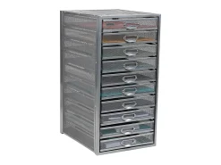 Mind Reader File Storage Drawers Multi-Purpose Desk Organizer, 21-1/4