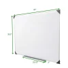Mind Reader Magnetic Dry-Erase White Board Wall Mount with Marker Shelf, 1/2"H x 36"W x 47-3/4"L, White