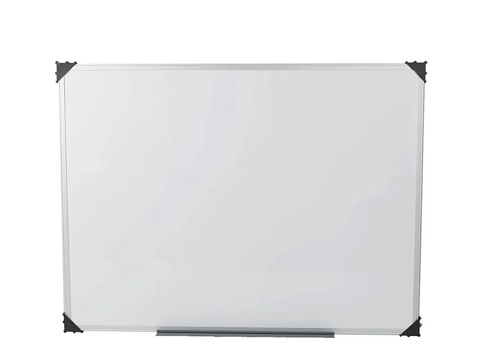 Mind Reader Magnetic Dry-Erase White Board Wall Mount with Marker Shelf, 1/2"H x 36"W x 47-3/4"L, White